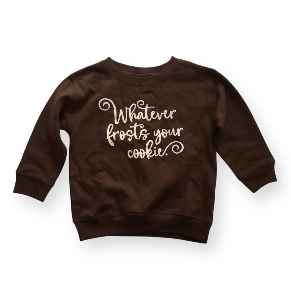 The Wishing Elephant “Whatever Frosts Your Cookie” sweatshirt